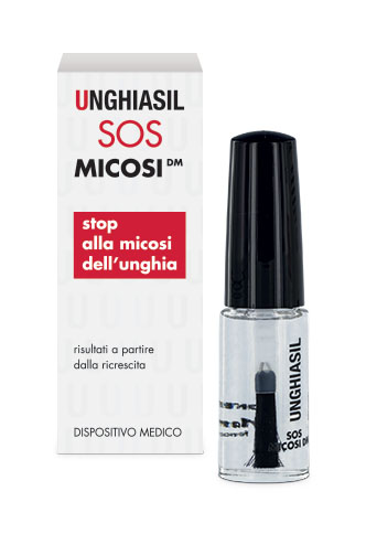 ANTIMICOTICO UNGHIASIL SOS MICOSI IN FLACONE DI VETRO 5 ML CON PENNELLO APPLICATORE + ASTUCCIO - Farmastop