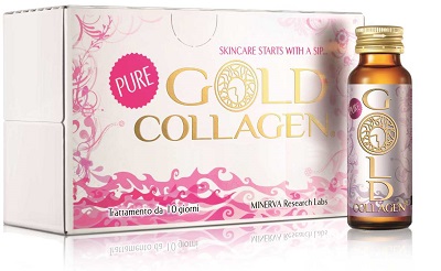GOLD COLLAGEN PURE 10 FLACONI 50 ML - Farmastop
