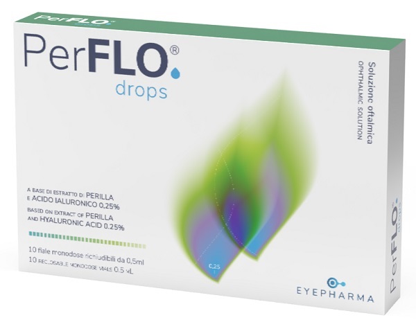 PERFLO DROPS GOCCE OCULARI 10 FIALE MONODOSE - Farmastop