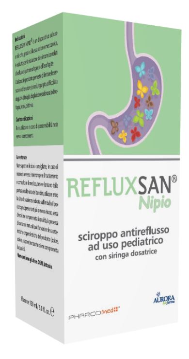 REFLUXSAN NIPIO SCIROPPO ANTIREFLUSSO 150 ML - Farmastop