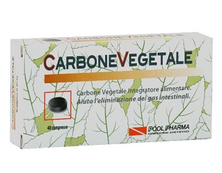 CARBONE VEGETALE POOL PHARMA 40 COMPRESSE - Farmastop