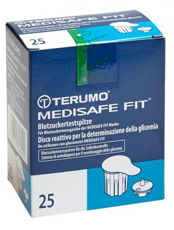 DISCO PER LA DETERMINAZIONE DELLA GLICEMIA MEDISAFE FIT 25 PEZZI - Farmastop