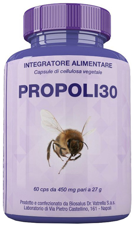 PROPOLI30 60 CAPSULE 27 GRAMMI - Farmastop