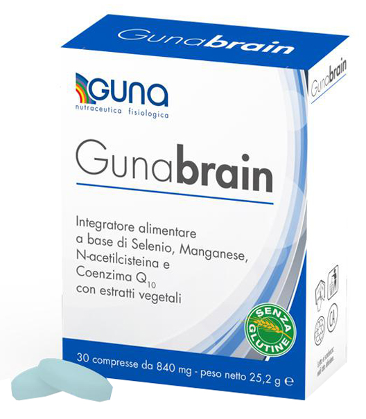 GUNABRAIN 30 COMPRESSE - Farmastop