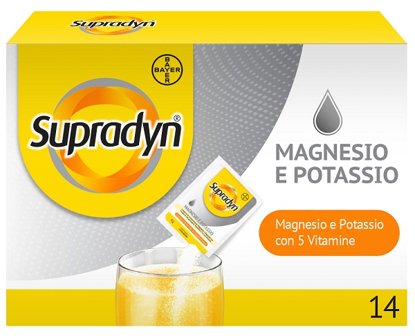 SUPRADYN MAGNESIO POTASSIO SENZA ZUCCHERO 14 BUSTINE 4 G - Farmastop