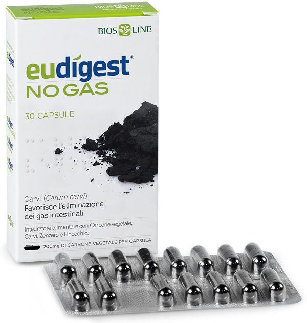 EUDIGEST NO GAS 30 CAPSULE VEGETALI - Farmastop