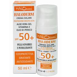 HALODERM CREMA SOLARE SPF50+ PROTEZIONE MOLTO ALTA 50 ML - Farmastop