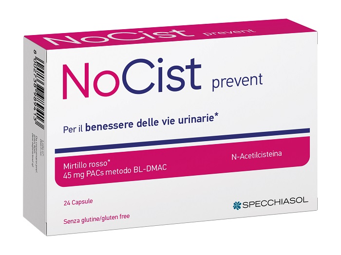NOCIST PREVENT 24 CAPSULE - Farmastop