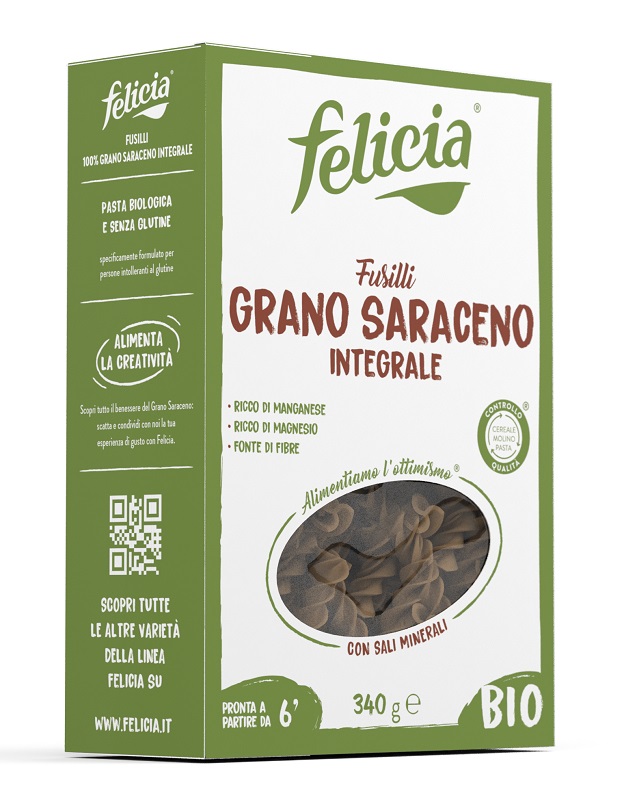 FELICIA BIO SARACENO FUSILLI 340 G - Farmastop