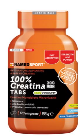 CREATINA 100% 120 COMPRESSE - Farmastop