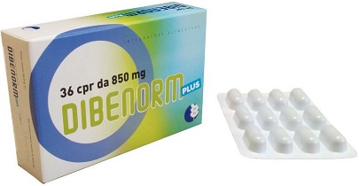 DIBENORM PLUS 36 COMPRESSE 850 MG - Farmastop
