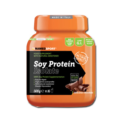 SOY PROTEIN ISOLATE DELICIOUS CHOCOLATE POLVERE 500 G - Farmastop
