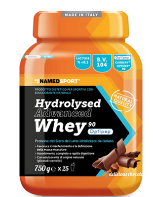 HYDROLYSED ADVANCED WHEY DELICIOUS CHOCOLATE BARATTOLO POLVERE ORALE 750 G - Farmastop