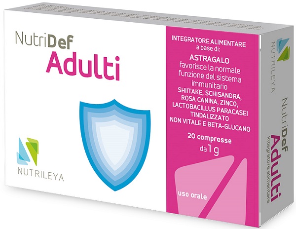 NUTRIDEF ADULTI 20 COMPRESSE - Farmastop