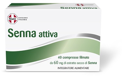 MATT DIVISIONE PHARMA SENNA ATTIVA 40 COMPRESSE - Farmastop