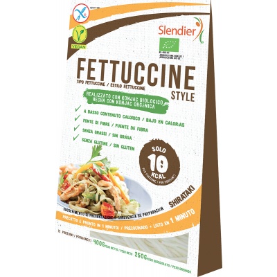 SHIRATAKI FETTUCCINE BIO 250 G - Farmastop