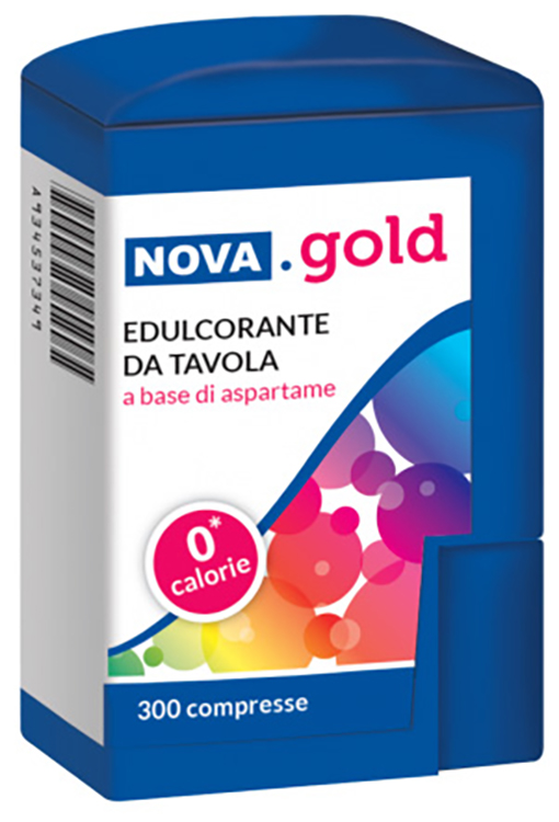 NOVA GOLD EDULCORANTE DA TAVOLA 300 COMPRESSE - Farmastop