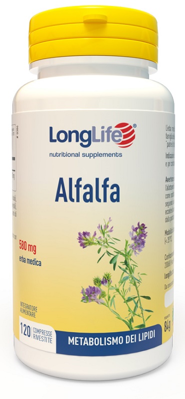 LONGLIFE ALFALFA 120 COMPRESSE RIVESTITE - Farmastop