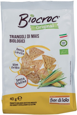 BIOCROC TRIANGOLI DI MAIS BIO 40 G - Farmastop