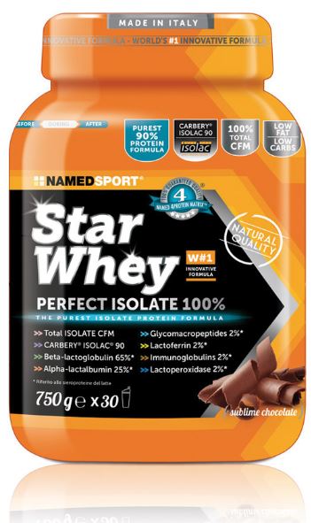 STAR WHEY SUBLIME CHOCOLATE 750 G - Farmastop