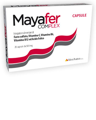 MAYAFER COMPLEX 20 CAPSULE BLISTER 10 G - Farmastop