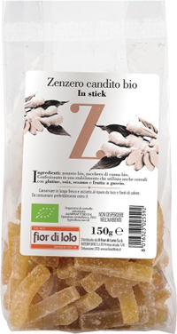 ZENZERO CANDITO STICK BIO 150 G - Farmastop