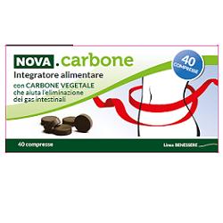 NOVA CARBONE VEGETALE 40 COMPRESSE - Farmastop