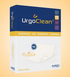 MEDICAZIONE STERILE URGOCLEAN 10X10 CM 5 PEZZI - Farmastop