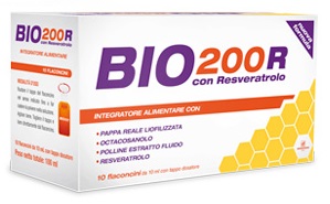 BIO200 R RESVERATROLO 10 FLACONCINI 10 ML - Farmastop