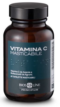 PRINCIPIUM VITAMINA C NATURALE 60 COMPRESSE MASTICABILI 72 G - Farmastop