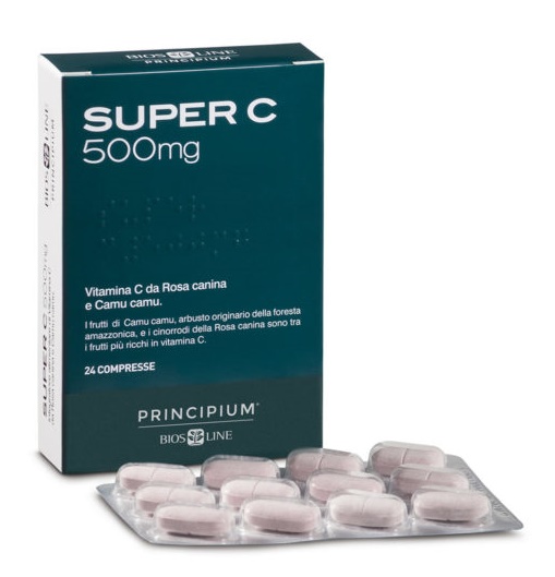 PRINCIPIUM SUPER C 500 24 COMPRESSE 24,2 G - Farmastop