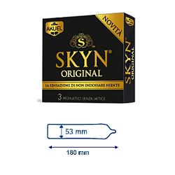 PROFILATTICO ANSELL AKUEL SKIN ORIGINAL 3 PEZZI - Farmastop
