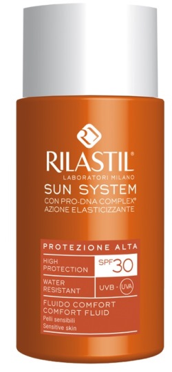 RILASTIL SUN SYSTEM PHOTO PROTECTION THERAPY SPF30 COMFORT FLUIDO 50 ML - Farmastop