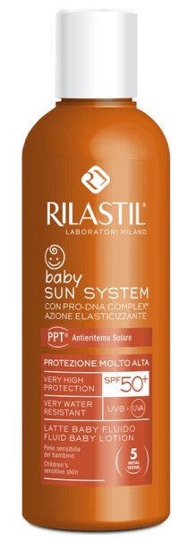 RILASTIL SUN SYSTEM PHOTO PROTECTION THERAPY SPF50+ BABY FLUIDO 200 ML - Farmastop