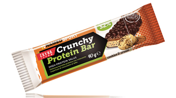 CRUNCHY PROTEINBAR COOKIES & CREAM 1 PEZZO 40 G - Farmastop