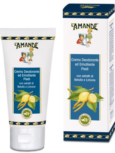 L'AMANDE MARSEILLE CREMA DEODORANTE/EMOLLIENTE PIEDI 100 ML - Farmastop