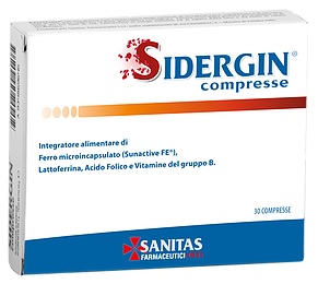 SIDERGIN 30 COMPRESSE - Farmastop
