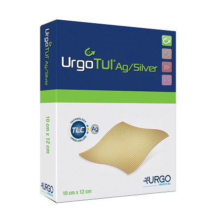 MEDICAZIONE STERILE URGOTUL AG/SILVER 10X12 CM 5 PEZZI - Farmastop