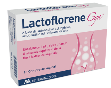 LACTOFLORENE GYN 10 COMPRESSE VAGINALI - Farmastop