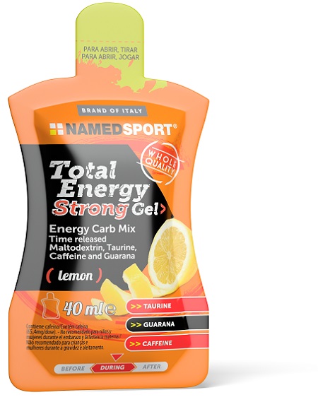 TOTAL ENERGY STRONG LEMON GEL 40 ML - Farmastop