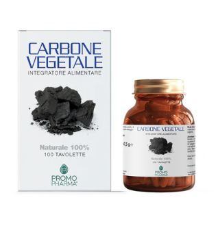 CARBONE VEGETALE 100 COMPRESSE - Farmastop