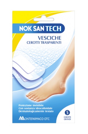 NOK SAN TECH CEROTTO VESCICALE GRANDE 5 PEZZI - Farmastop
