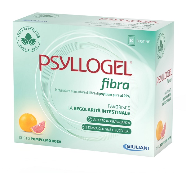 PSYLLOGEL FIBRA POMPELMO ROSA 20 BUSTINE - Farmastop