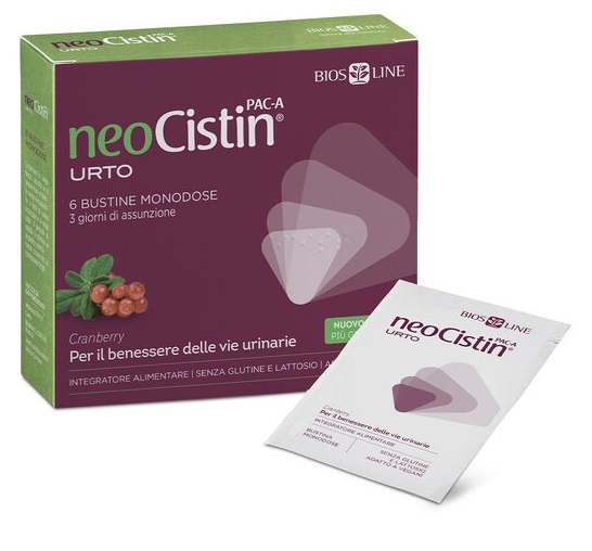 NEOCISTIN PAC A URTO 6 BUSTINE MONODOSE - Farmastop