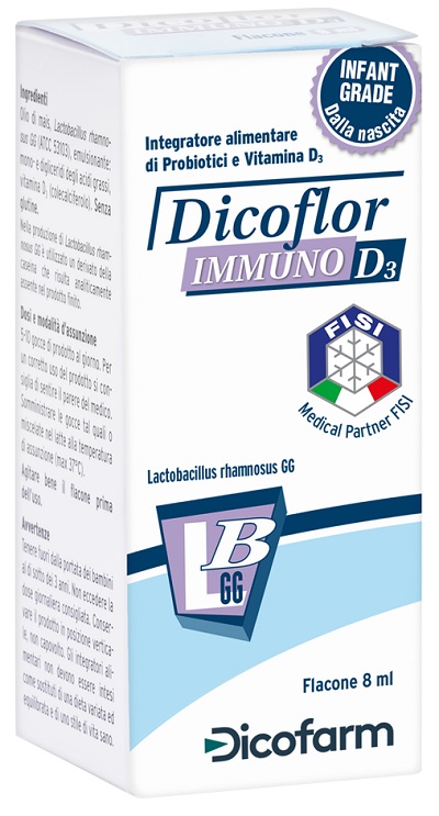 DICOFLOR IMMUNO D3 8 ML FLACONE - Farmastop