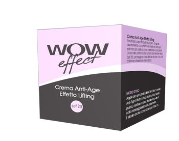 WOW EFFECT CREMA ANTIAGE EFFETTO LIFTING SPF 20 50 ML - Farmastop