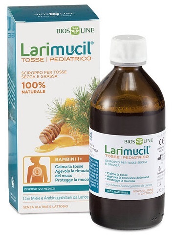 LARIMUCILTOSSE BAMBINI SCIROPPO 175 ML CE 0476 230 G - Farmastop