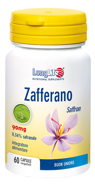 LONGLIFE ZAFFERANO 60 CAPSULE - Farmastop