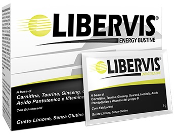 LIBERVIS ENERGY LIMONE 20 BUSTINE 4 G - Farmastop