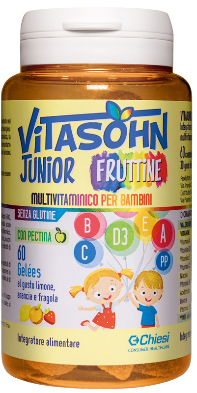 VITASOHN JUNIOR FRUTTINE 60 CARAMELLE - Farmastop